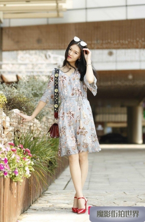 一字扣尖头红色单鞋3A1885[31.5M]