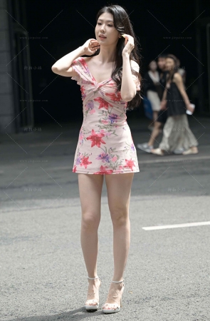 花裙子美腿  弦子