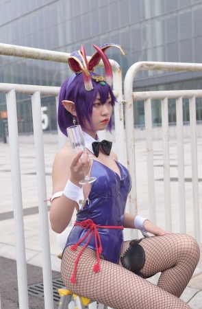 展会上的兔女郎