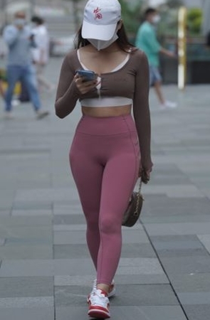 紧身瑜伽裤MM(93P)