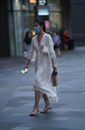 凯恩公爵街拍作品 - 舒适的连衣裙