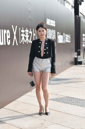 深圳时装周---搭讪美腿美女