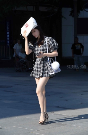 美女腿很白