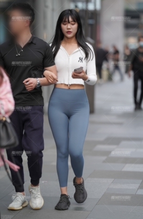 健身女孩 身材棒棒哒