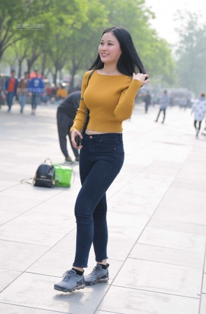 性感黑色紧牛**