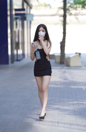 气质包臀裙小姐姐