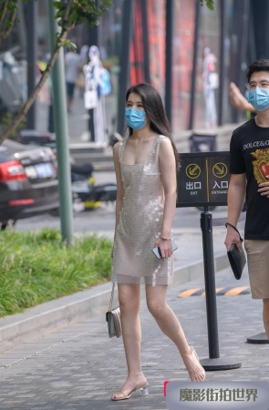 鱼鳞片连衣裙3A1221[725M]