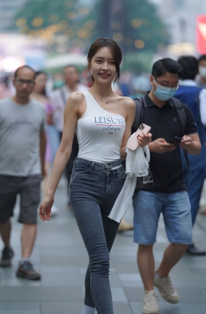 这笑容真甜