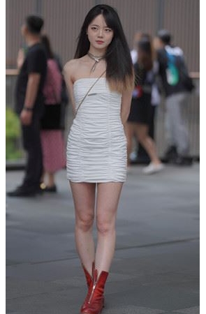 漂亮的白裙美女(132P)