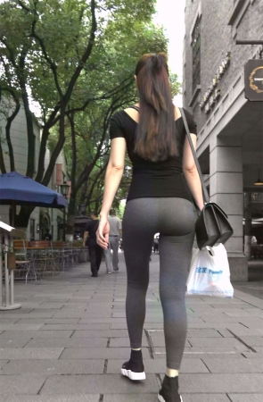 性感诱人紧身瑜伽裤运动MM