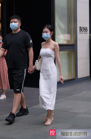 性感白色吊带裙MJ1207[820M]