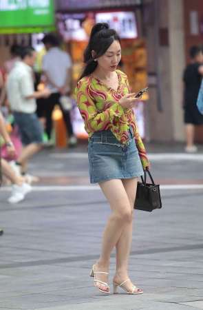 街拍短裙shaofu