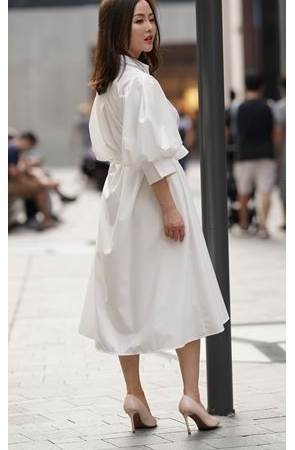 洁白连衣裙(50P)