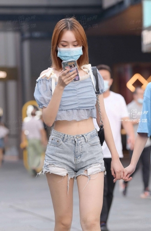 20828-10+50/热裤女孩 6P