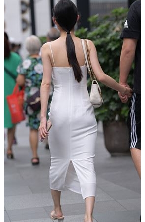 白色吊带裙MM(38P)