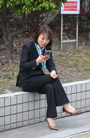 金色高跟短丝，制服OL轻熟~ [19P]