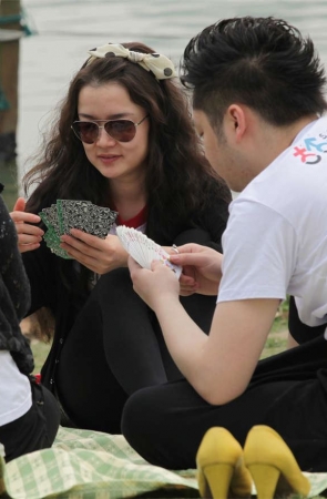 No669 踩脚裤在高分美足面前是一道可直接忽略的浮云 第1套