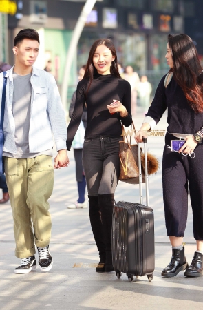 大长腿 紧牛 美女