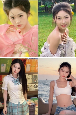 第199期：抖音主播【饭饭在这】169部短视频合集，视频时长0:29:12，大小1.3GB