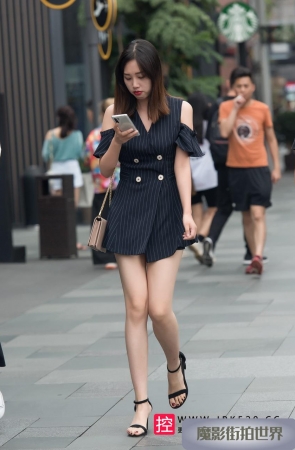 逛街黑裙气质美女3A2985[480M]