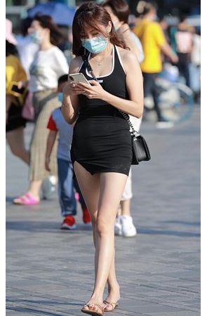 黑色包臀裙美女(114P)