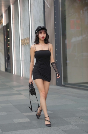 凯恩街拍作品 - 包臀裙好身材