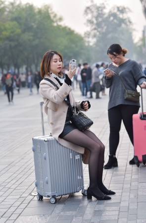 黑丝美腿美女