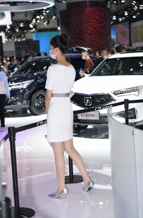 白裙礼仪小妹