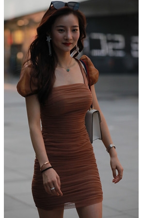 黄昏偶遇【套图+视频】